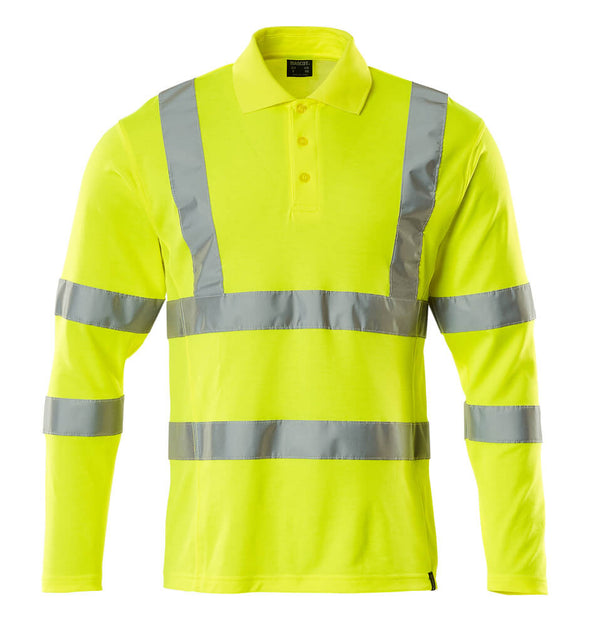 Pikeepaita, pitkähihainen - 18283-995 - hi-vis keltainen