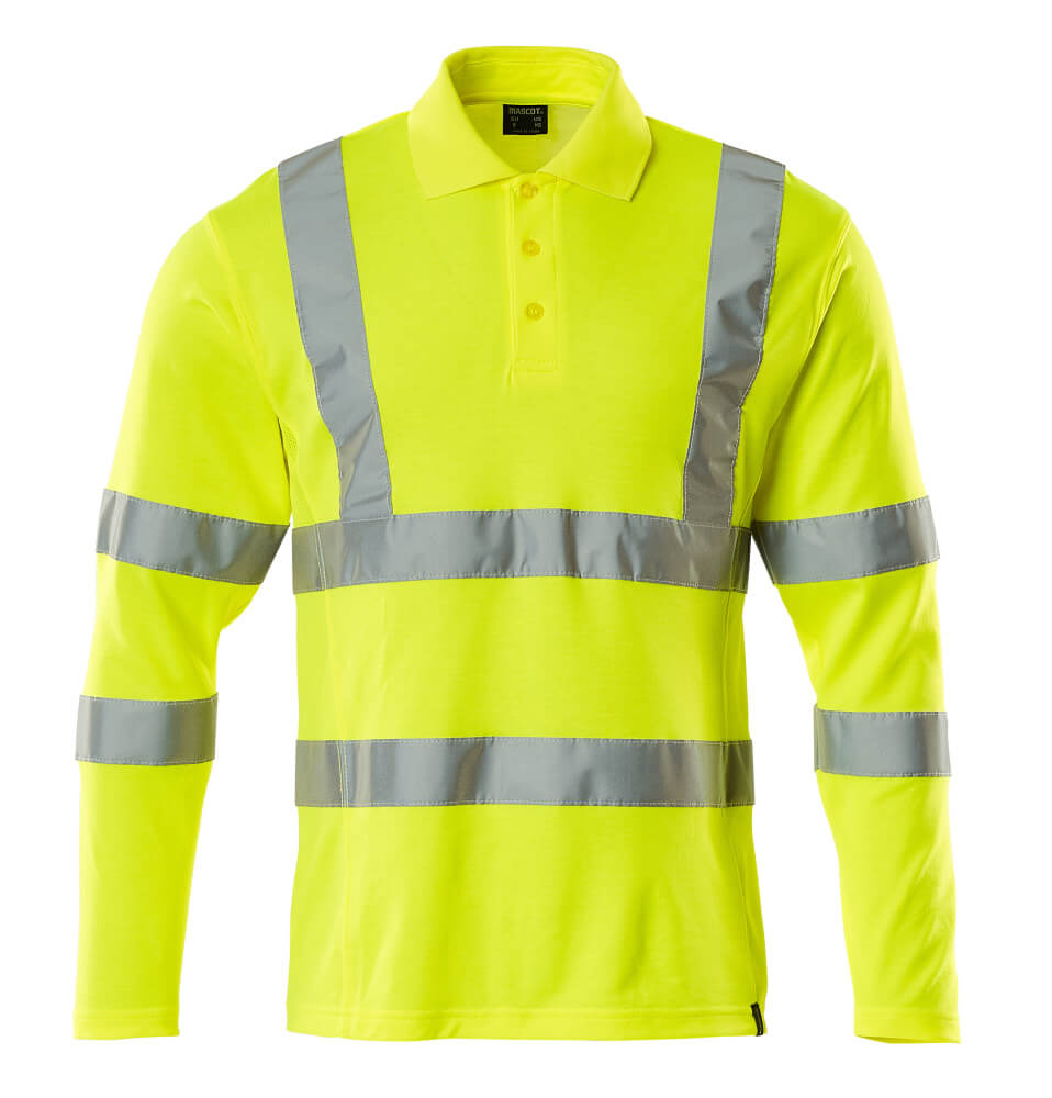 Pikeepaita, pitkähihainen - 18283-995 - hi-vis keltainen