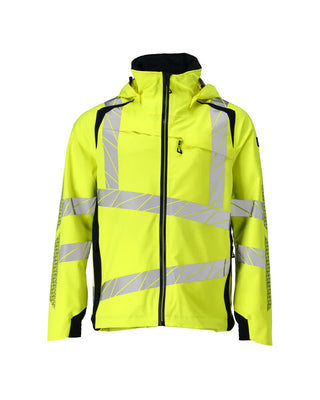 Kuoritakki - 19001-449 - hi-vis keltainen/tumma laivastonsininen