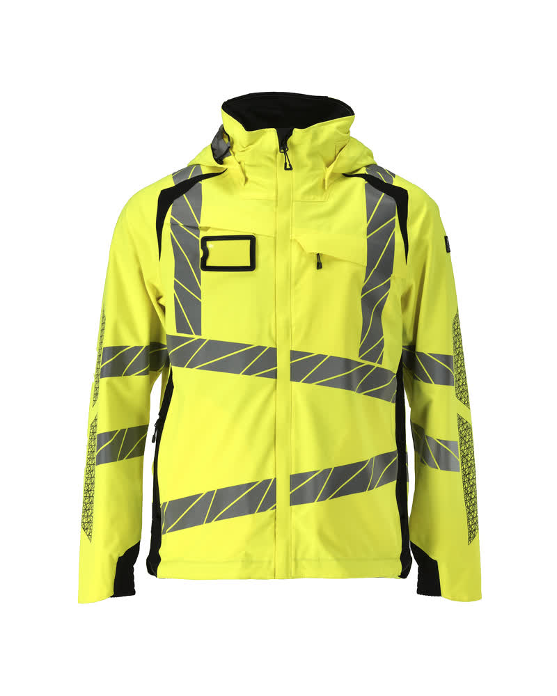 Kuoritakki - 19001-449 - hi-vis keltainen/musta