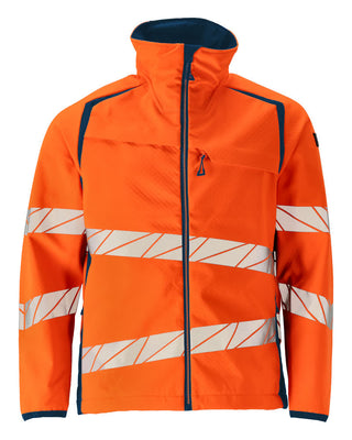 Softshell-takki - 19002-143 - hi-vis oranssi/tumma petrooli