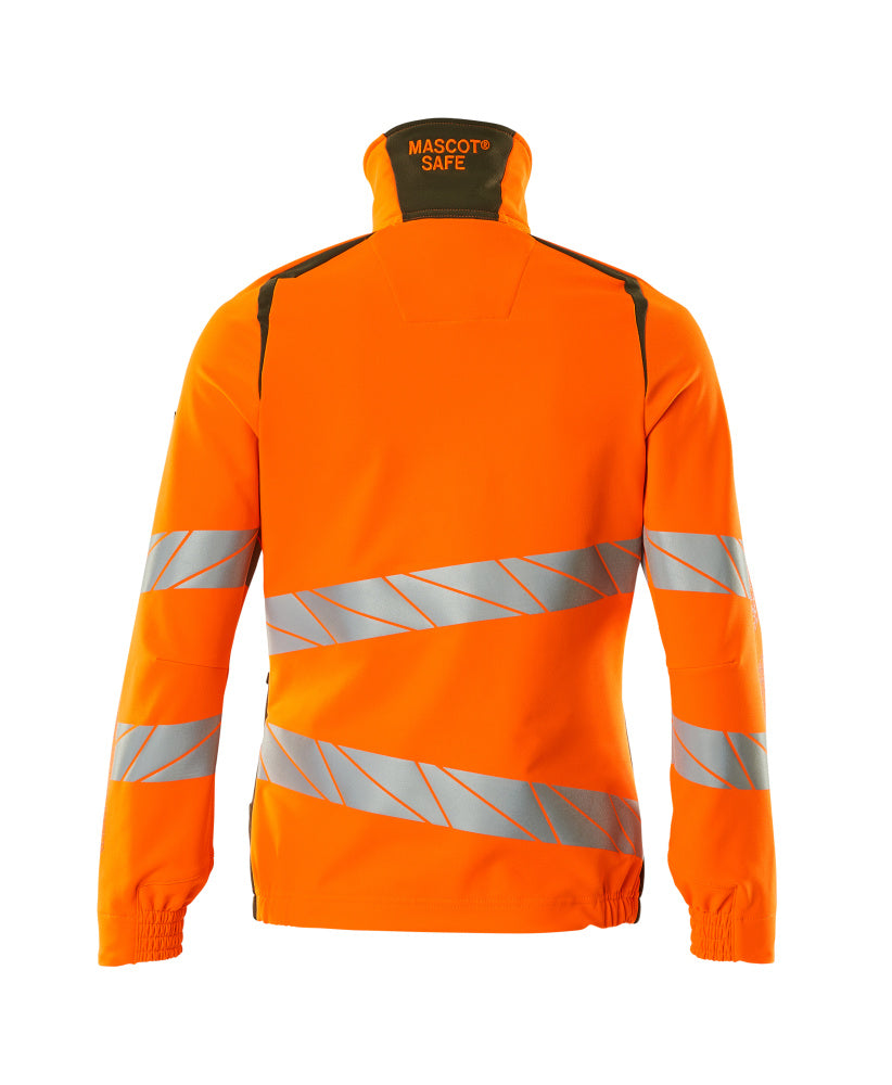 Takki - 19008-511 - hi-vis oranssi/sammaleenvihreä