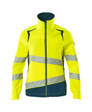 Takki - 19008-511 - hi-vis keltainen/tumma petrooli