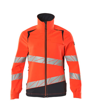 Takki - 19008-511 - hi-vis punainen/syvä tummansininen