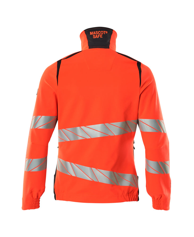 Takki - 19008-511 - hi-vis punainen/syvä tummansininen