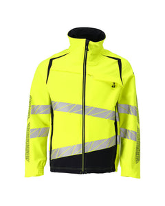 Takki - 19009-511 - hi-vis keltainen/tumma laivastonsininen