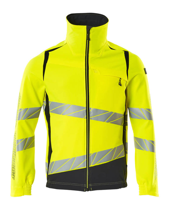 Takki - 19009-511 - hi-vis keltainen/tumma laivastonsininen