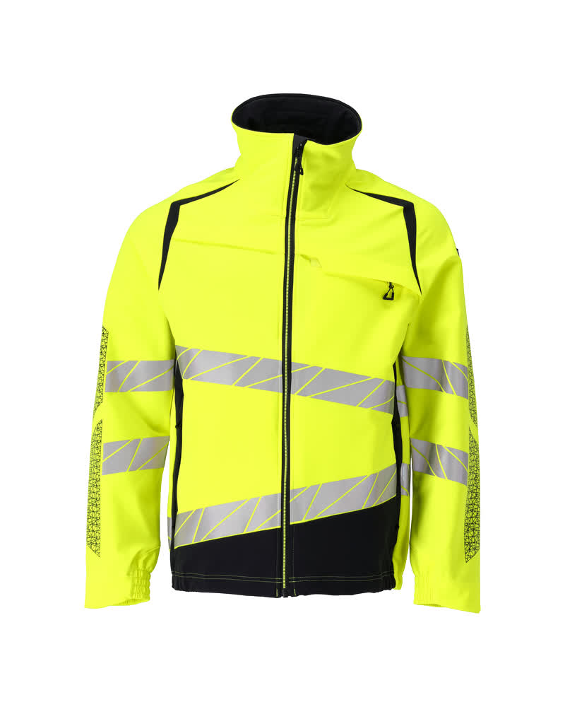 Takki - 19009-511 - hi-vis keltainen/tumma laivastonsininen