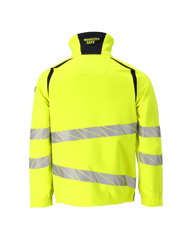 Takki - 19009-511 - hi-vis keltainen/tumma laivastonsininen