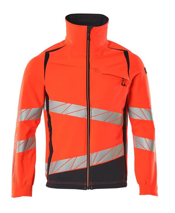 Takki - 19009-511 - hi-vis punainen/syvä tummansininen