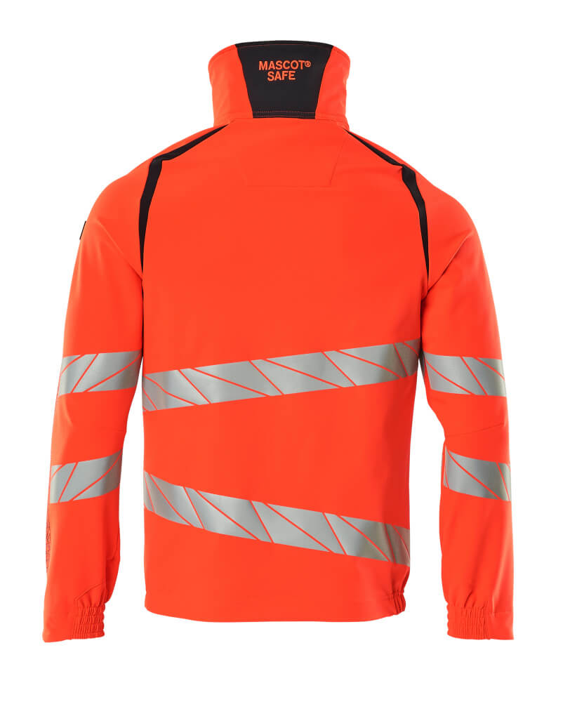 Takki - 19009-511 - hi-vis punainen/syvä tummansininen