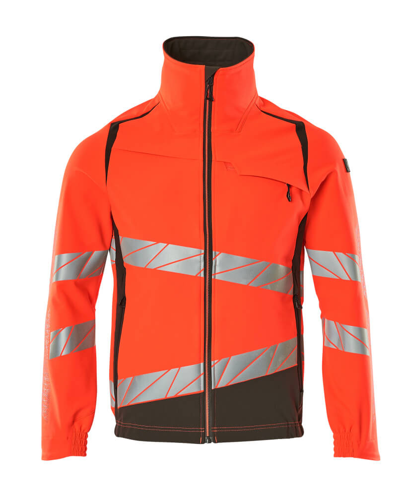 Takki - 19009-511 - hi-vis punainen/tumma antrasiitti