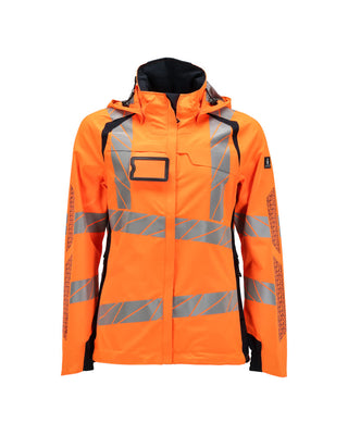 Kuoritakki - 19011-449 - hi-vis oranssi/tumma laivastonsininen