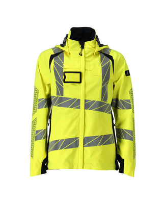 Kuoritakki - 19011-449 - hi-vis keltainen/tumma laivastonsininen