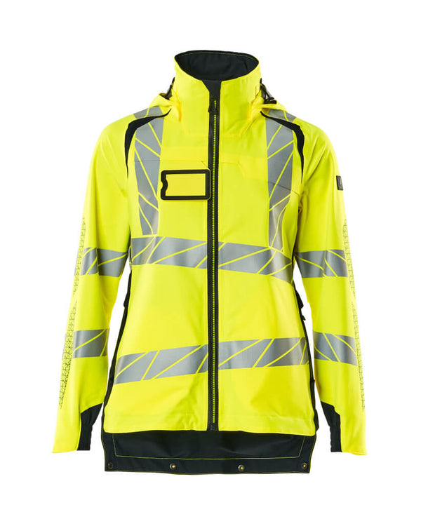 Kuoritakki - 19011-449 - hi-vis keltainen/tumma laivastonsininen