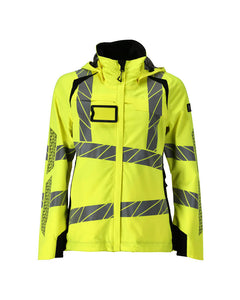 Kuoritakki - 19011-449 - hi-vis keltainen/musta