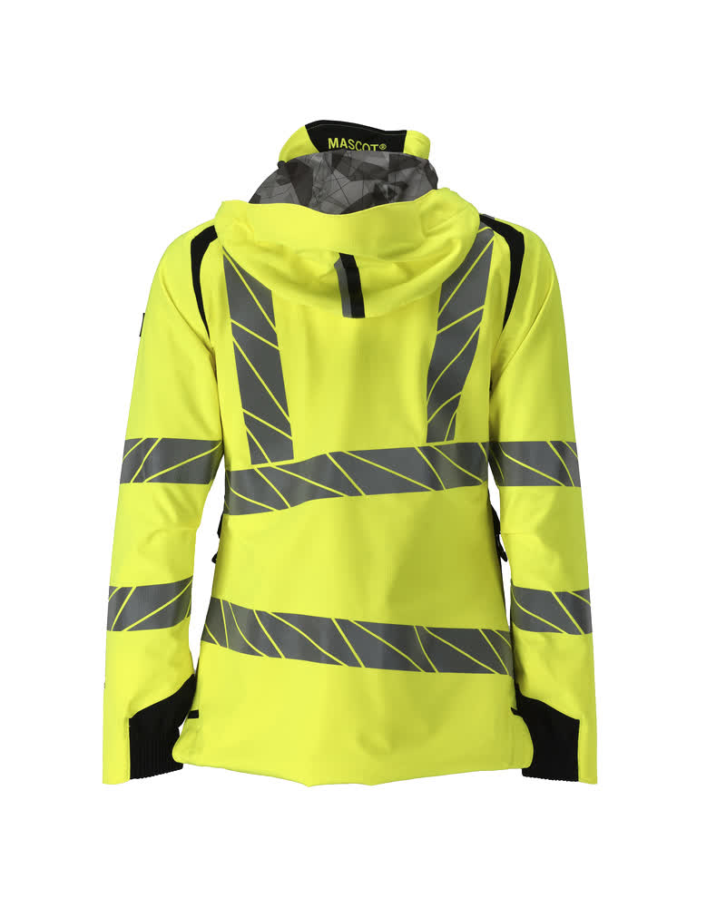 Kuoritakki - 19011-449 - hi-vis keltainen/musta