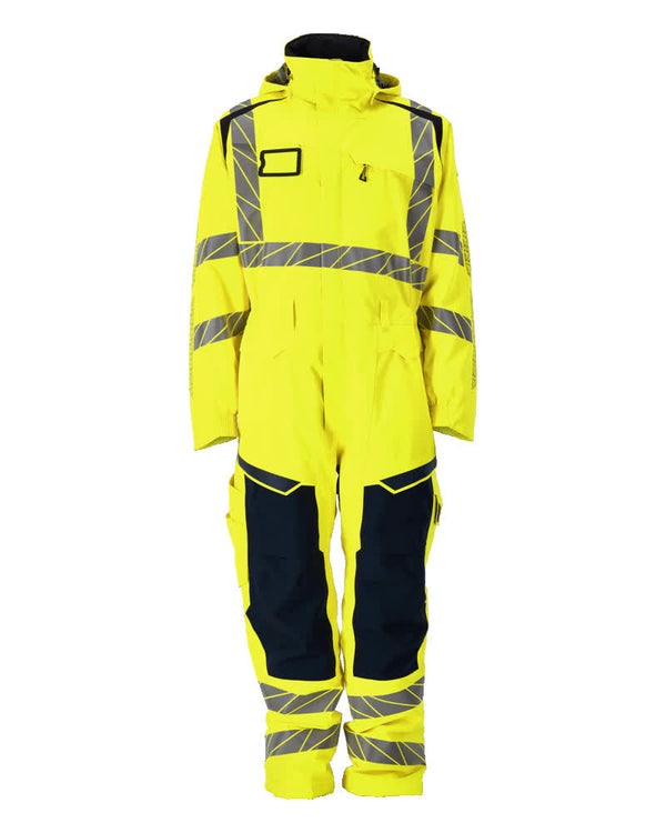 Talviumpipuku - 19019-449 - hi-vis keltainen/tumma laivastonsininen