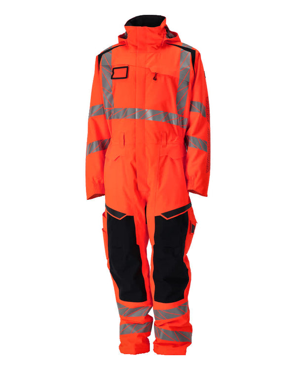 Talviumpipuku - 19019-449 - hi-vis punainen/tumma antrasiitti
