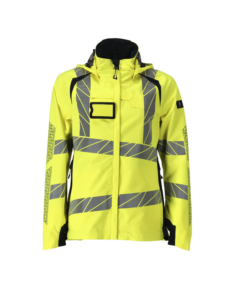 Talvitakki - 19045-449 - hi-vis keltainen/tumma laivastonsininen
