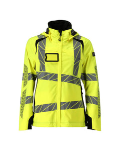 Talvitakki - 19045-449 - hi-vis keltainen/musta