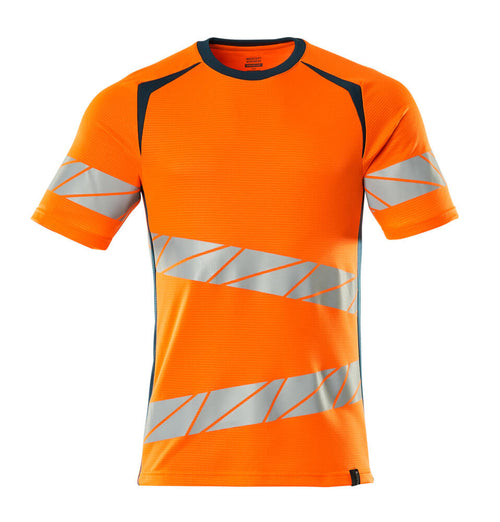 T-Paita - 19082-771 - hi-vis oranssi/tumma petrooli