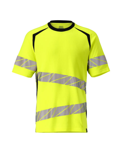 T-Paita - 19082-771 - hi-vis keltainen/musta