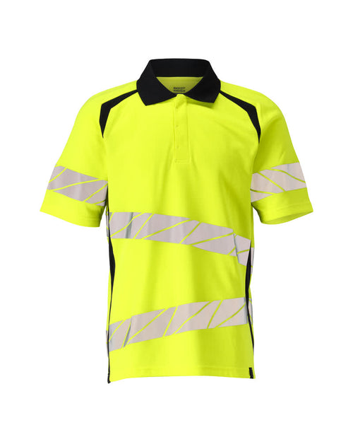 Piképaita - 19083-771 - hi-vis keltainen/tumma laivastonsininen