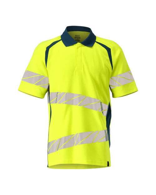 Piképaita - 19083-771 - hi-vis keltainen/tumma petrooli