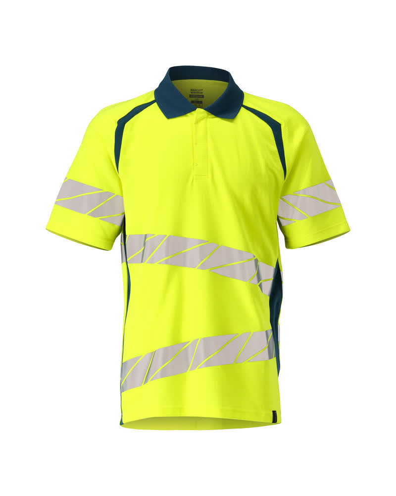 Piképaita - 19083-771 - hi-vis keltainen/tumma petrooli