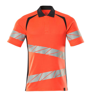 Piképaita - 19083-771 - hi-vis punainen/syvä tummansininen