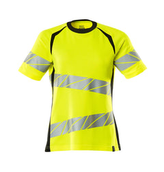 T-Paita - 19092-771 - hi-vis keltainen/musta
