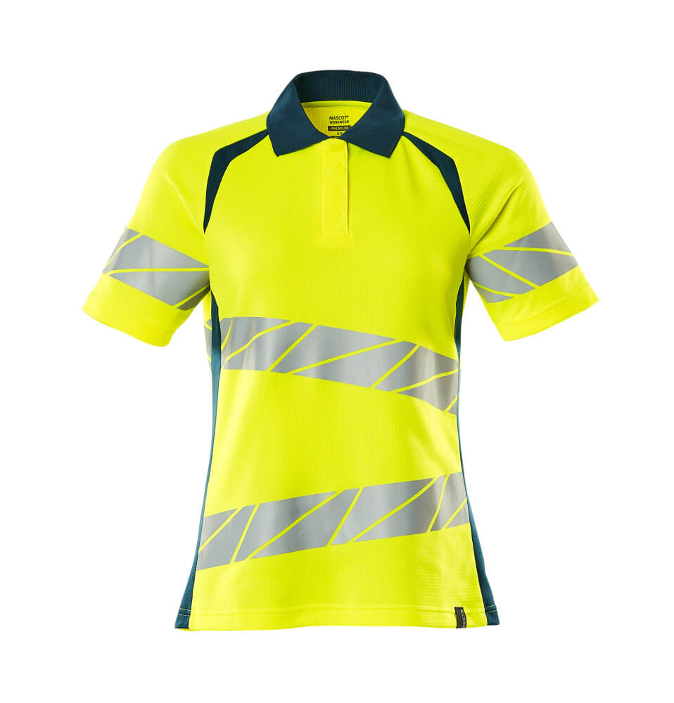 Piképaita - 19093-771 - hi-vis keltainen/tumma petrooli