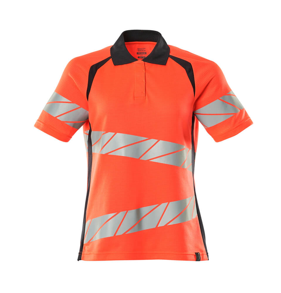 Piképaita - 19093-771 - hi-vis punainen/syvä tummansininen