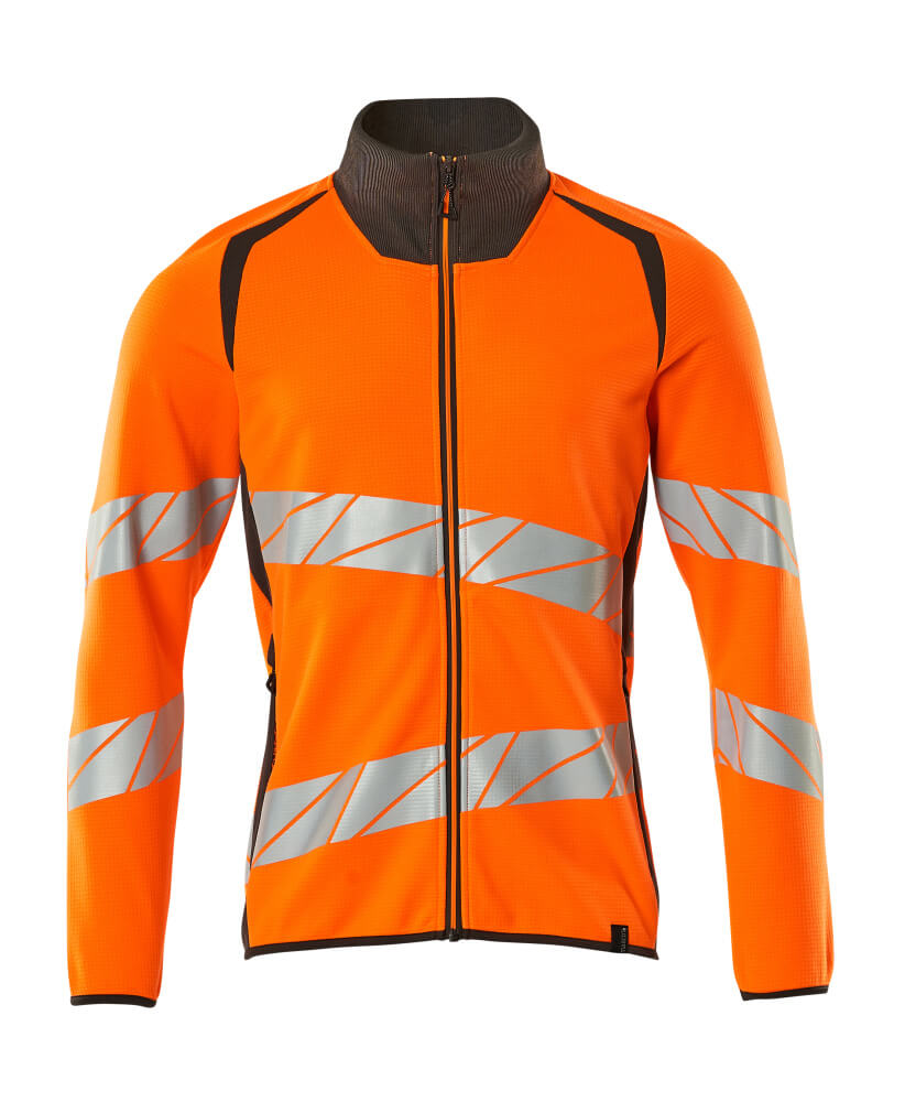 Svetari vetoketjulla - 19184-781 - hi-vis oranssi/tumma antrasiitti