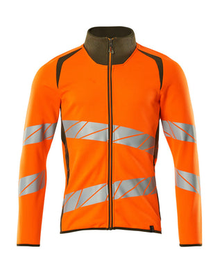 Svetari vetoketjulla - 19184-781 - hi-vis oranssi/sammaleenvihreä