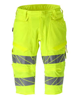 Shortsit, pitkät - 19249-510 - hi-vis keltainen