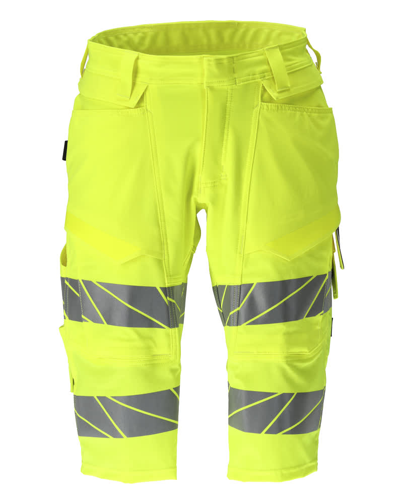 Shortsit, pitkät - 19249-510 - hi-vis keltainen