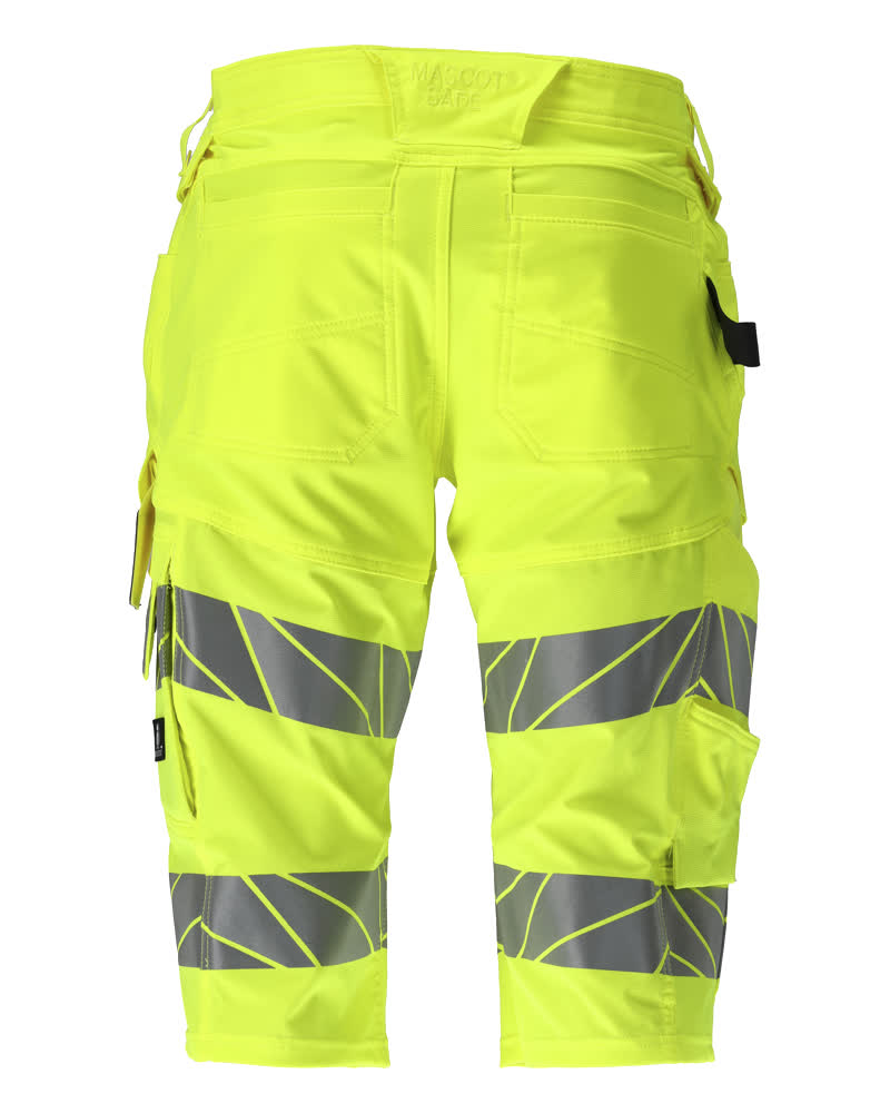 Shortsit, pitkät - 19249-510 - hi-vis keltainen
