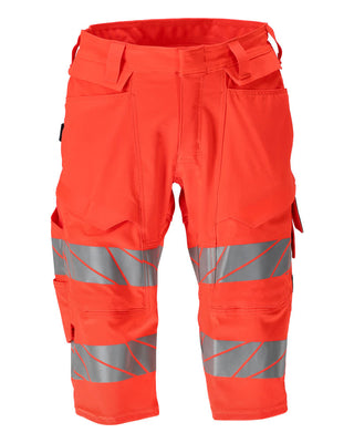 Shortsit, pitkät - 19249-510 - hi-vis punainen