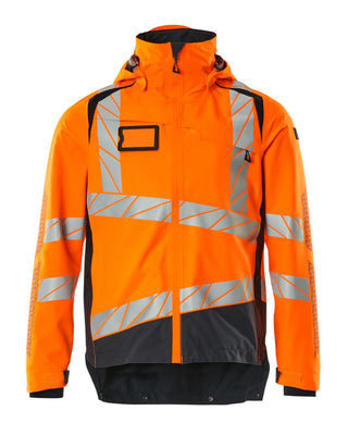 Kuoritakki - 19301-231 - hi-vis oranssi/tumma laivastonsininen