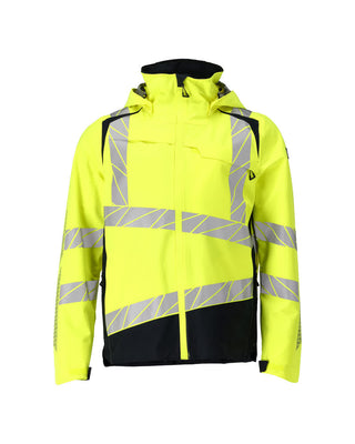 Kuoritakki - 19301-231 - hi-vis keltainen/tumma laivastonsininen