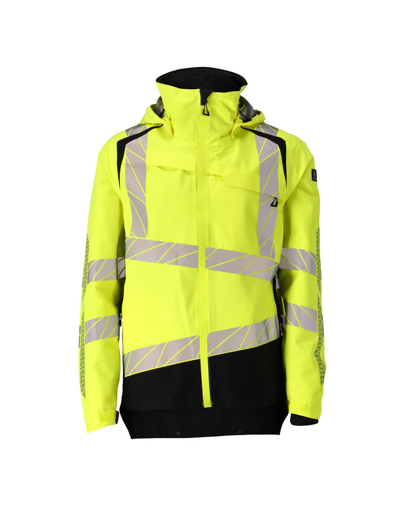 Kuoritakki - 19301-231 - hi-vis keltainen/musta