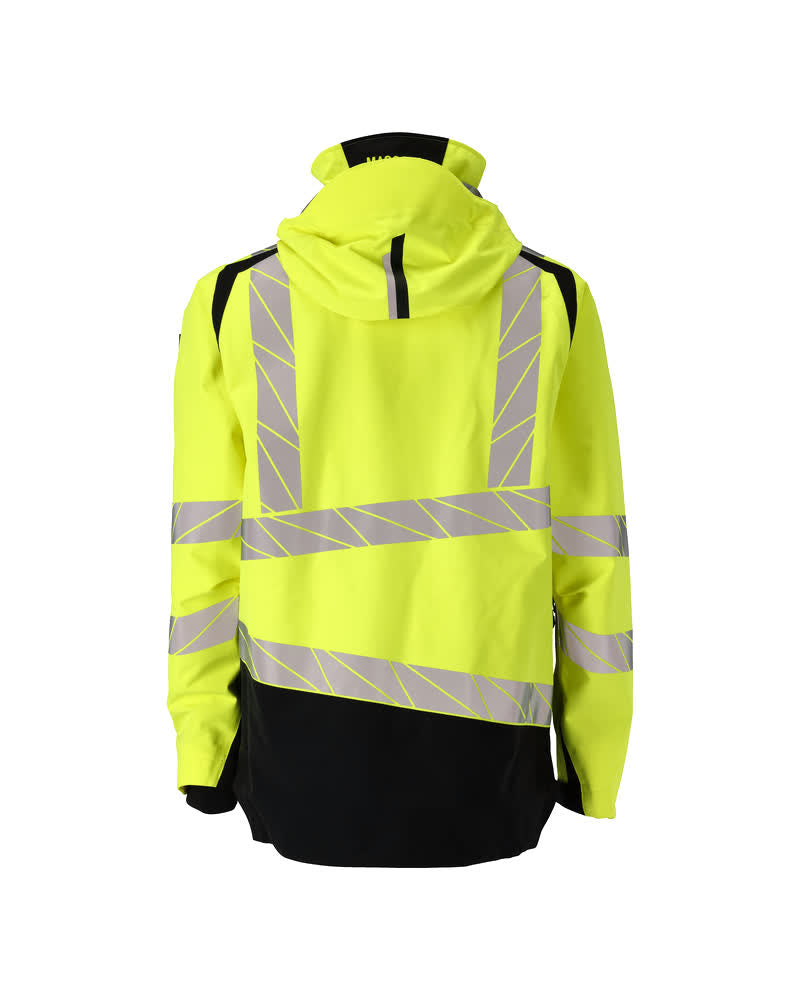 Kuoritakki - 19301-231 - hi-vis keltainen/musta