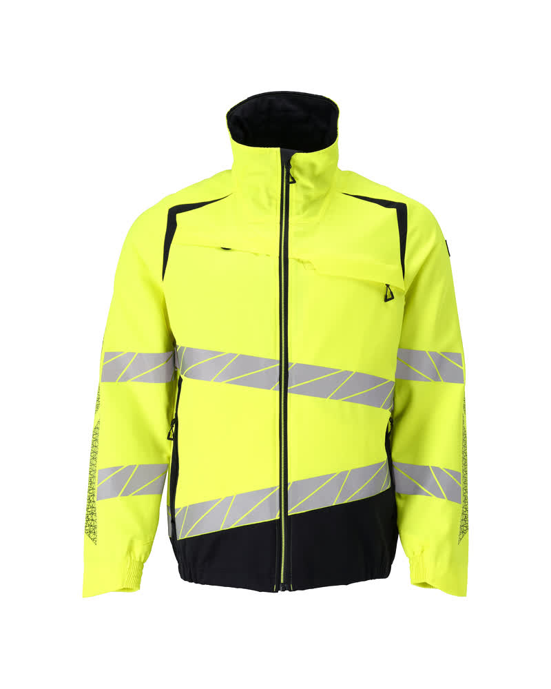Takki - 19509-236 - hi-vis keltainen/tumma laivastonsininen