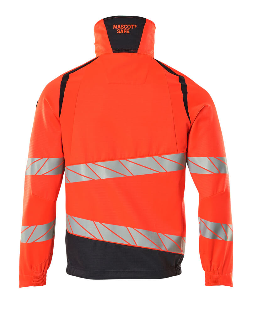 Takki - 19509-236 - hi-vis punainen/syvä tummansininen