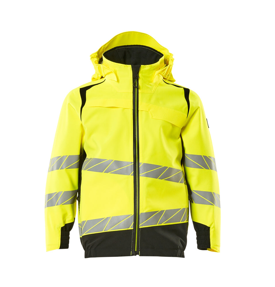 Kuoritakki lapsille - 19901-449 - hi-vis keltainen/musta