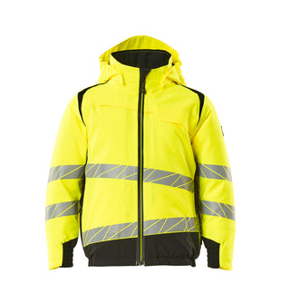 Talvitakki lapsille - 19935-449 - hi-vis keltainen/musta