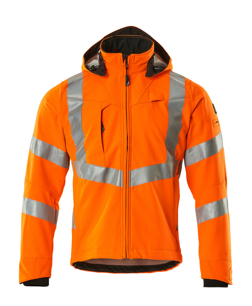 Softshell-takki - 20502-246 - hi-vis oranssi