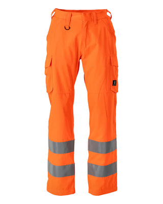 Housut, reisitaskuilla - 20859-236 - hi-vis oranssi